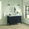 James Martin Vanities 48'' Vanity, Carbon Oak w/ 3 CM Carrara White Marble Top 485-V48-CBO-3CAR - alternate 5